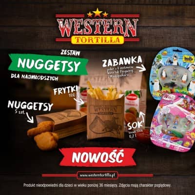 Zestaw nuggets z zabawką - nowość