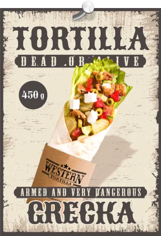 Tortilla GRECKA