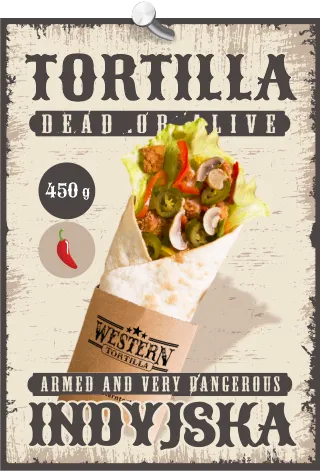 Tortilla INDYJSKA