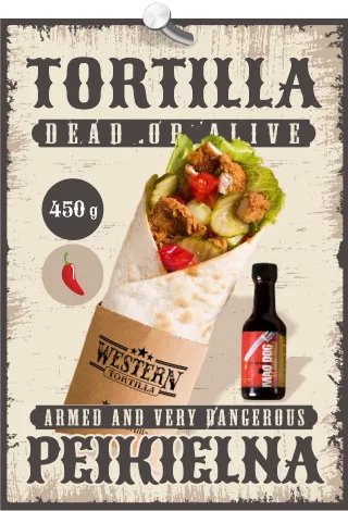 Tortilla premium PIEKIELNA