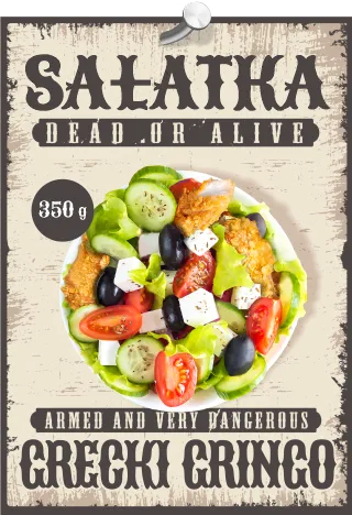 SAŁATKA GRECKI GRINGO 350 g