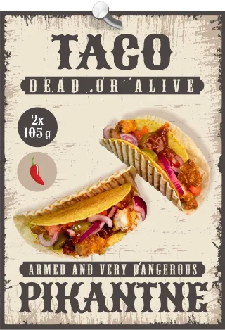 Tacos PIKANTNE 2x 105 g