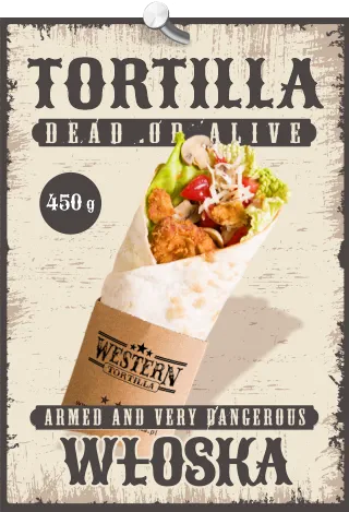 Tortilla WŁOSKA