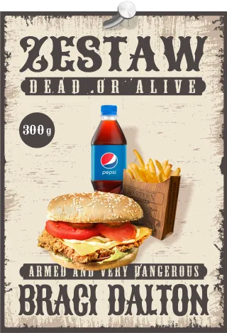 ZESTAW BRACI DALTON 